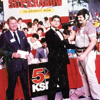 Bob Richards Weatherman at KSDK, subject of one of our recent cover stories Photo credit: Cecil Corbett