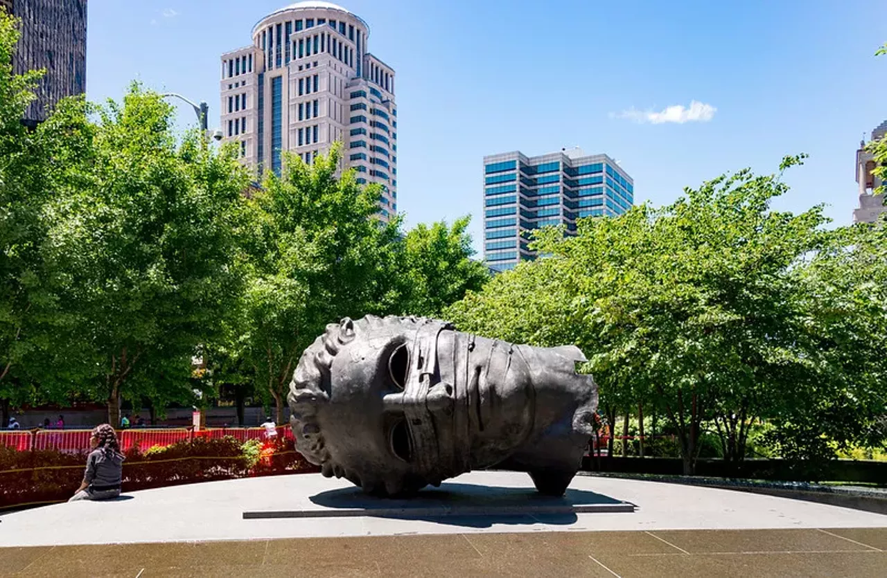 Citygarden Sculpture Park Located in Downtown St. Louis (801 Market Street) Photo credit: Xiquinho Silva / Flickr