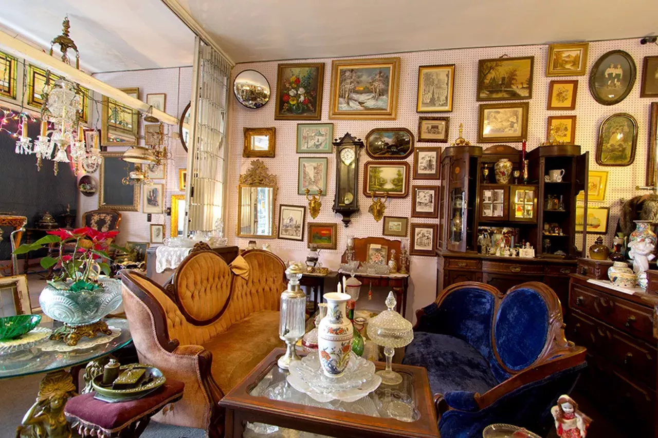 Cherokee Street Antique Row (1900-2300 Cherokee Street; CherokeeAntiqueRow.com) If you're looking for something special, Antique Row on Cherokee Street really does have everything. If you need a souvenir or a fantastic gift, these cute antique shops have you covered. And if antiques aren't your bag, just roll north of Jefferson Avenue on Cherokee where a variety of modern goodies are available, too. Photo credit: Ryan Gines