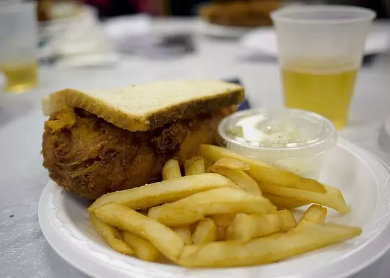 The Best Fry for Those in a Hurry St. Mary Magdalen Catholic Church (8750 Magdalen Avenue, Brentwood; 314-961-0149) Your prayers have been answered &#151; one church here in St. Louis that offers its delicious fish-fry eats in drive-through form. The "God's Cod" drive-through at St. Mary Magdalen Catholic School (8750 Magdalen Avenue, Brentwood; 314-961-0149) makes it easy to get your Lent on, even if you're in a hurry. There's a fish fry every Friday until Easter from 4:30 to 7:30 p.m. The full menu is available to dine in or carry out, and the drive-through has an abbreviated menu. Pick up a single meal, a family meal or even a whole cheese pizza for the kids on your way home from work. &#151;Nancy Stiles Find out more here. Photo credit: Flickr / 5chw4r7z