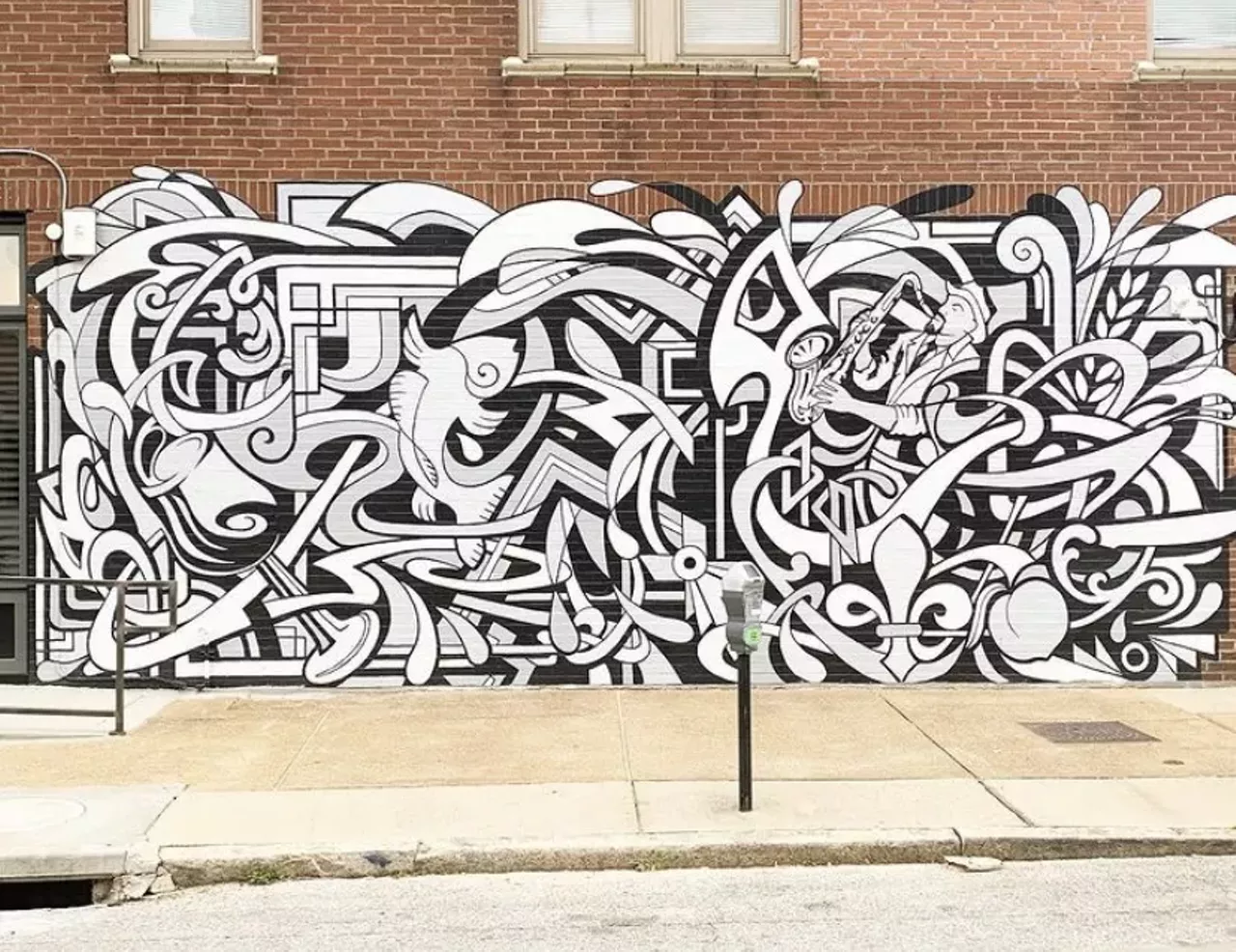 St. Louis Blues Culture The Grove (4370 Manchester Avenue) Mural by artist Grace Mccammond Photo credit: Riverfront Times / @riverfronttimes on Instagram