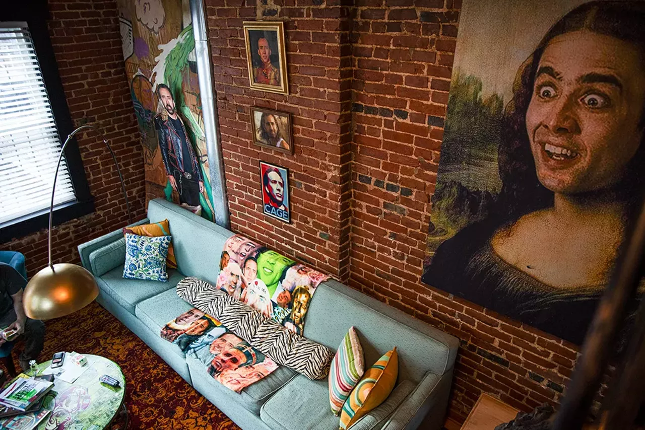 Image: Bonkers Fox Park Home Is a Shrine to Nicolas Cage, Inside and Out