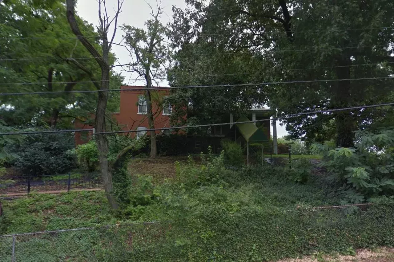 The Bissell Mansion 4426 Randall Place Built in 1823 by Captain Lewis Bissell, this house is said to be haunted by its original owner, who is said to be seen out in the parking lot frequently keeping watch over the house. Photo credit: screengrab from Google Maps
