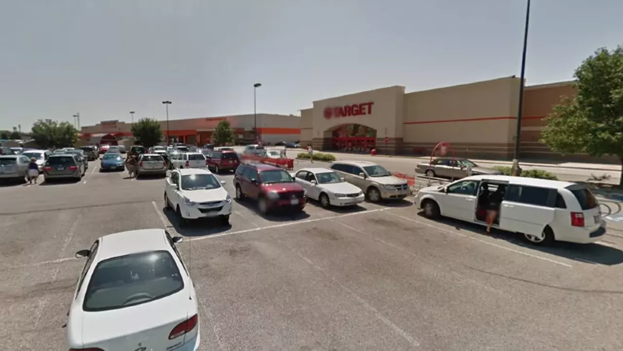 Countdown: Number 9 Arnold 3849 Vogel Road Arnold, MO 63010 636-287-1055 With a Starbucks, a CVS and a fresh grocery section all on site, it&#146;s hard to go wrong at the Arnold location of Target. It&#146;s also right next to a Home Depot and an other shopping spots, so it&#146;s easy to get all of your various shopping done in just one trip. Photo credit: screengrab via Google Maps