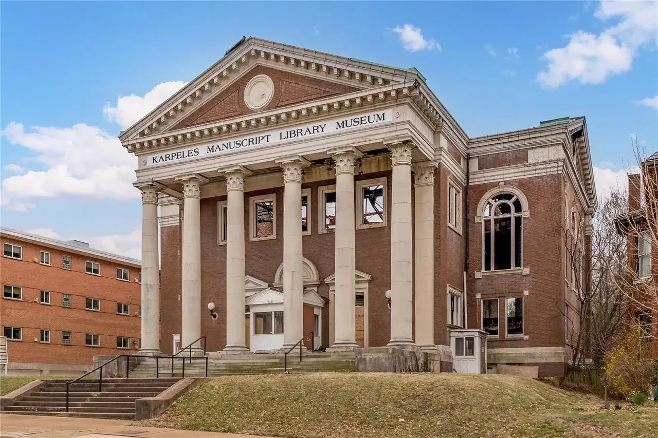 Image: Former Karpeles Museum in St. Louis Is for Sale as New Plans Founder