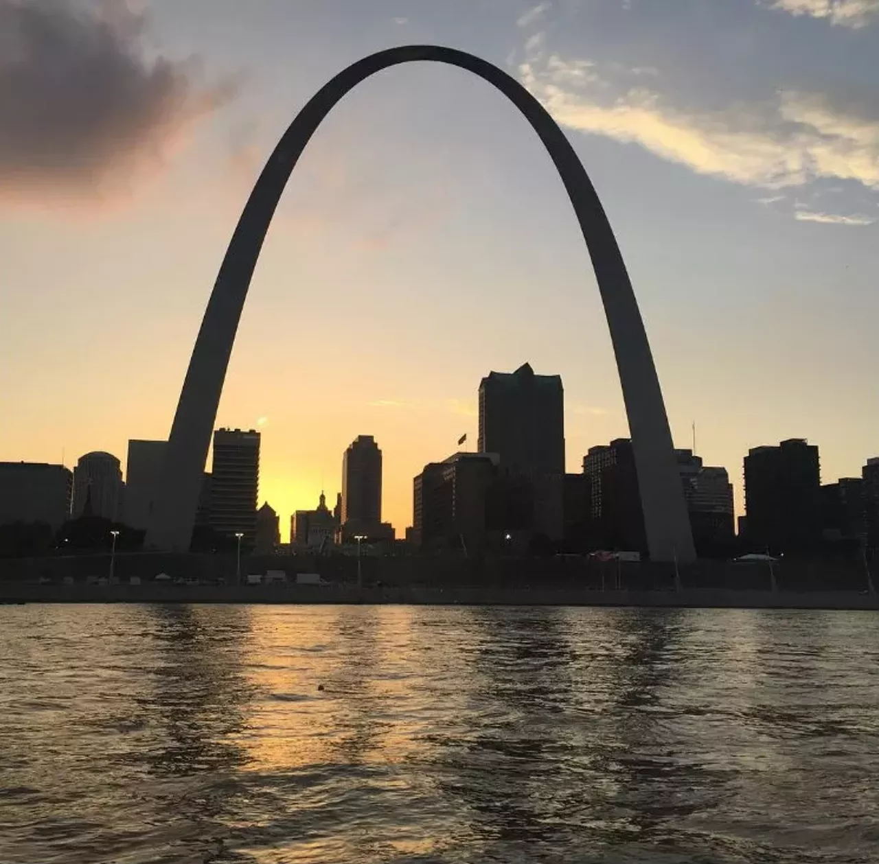 Gateway Arch Riverboat Cruises 50 South Leonor K. Sullivan Boulevard St. Louis, MO 63102 877-982-1410 For another unique perspective of the city, take a riverboat tour. Enjoy a one hour sightseeing cruise for a short trip, impress your date with a skyline dinner cruise, or look into one of the specialty cruises or private charters. Photo courtesy of Instagram / night_time_kill.