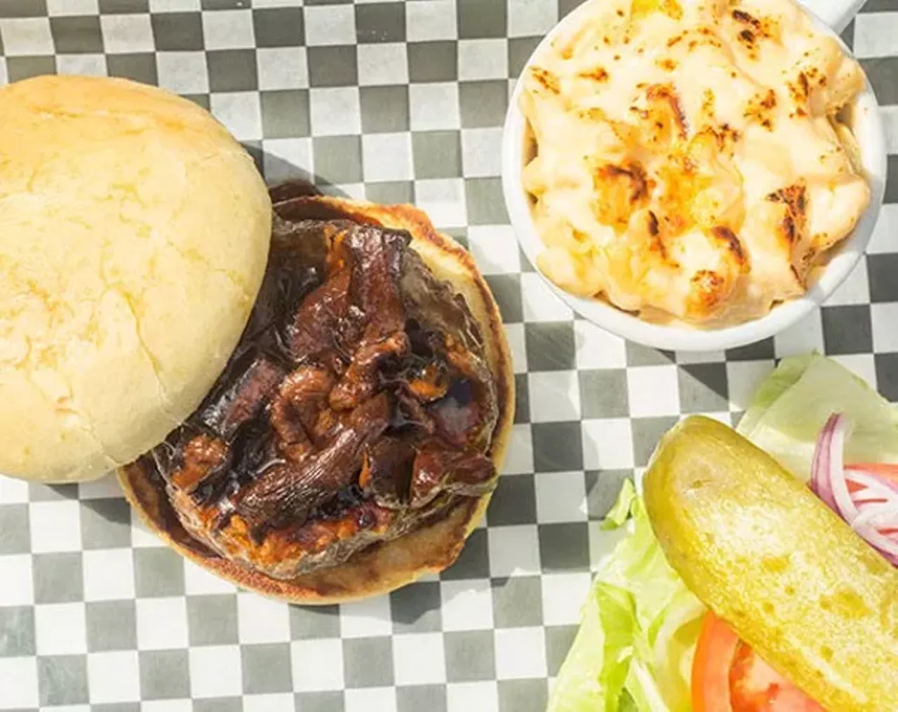 BBQ Saloon 4900 Laclede Ave. St. Louis, MO 63108 (314) 833-6666 Mac and cheese may often be considered a side dish, but that doesn't make it any less important at BBQ Saloon. The mac and cheese is housemade daily, and you can tell. Make sure to save room for it amid all the barbecue. Photo by Mabel Suen.