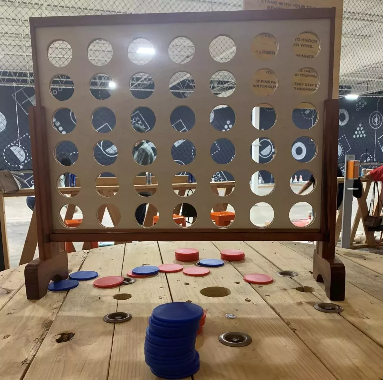 Giant Connect 4 (800 S Duchesne Dr, St Charles, MO 63301) Photo credit: Riverfront Times / @riverfronttimes on Instagram