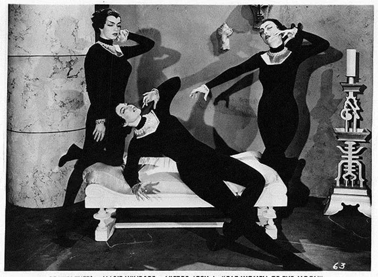 21. Cat-Women of the Moon (1953) A campy tale about a team of astronauts who land on the moon and find it inhabited by telepathic cat-women who scheme to get a ride to Earth.
