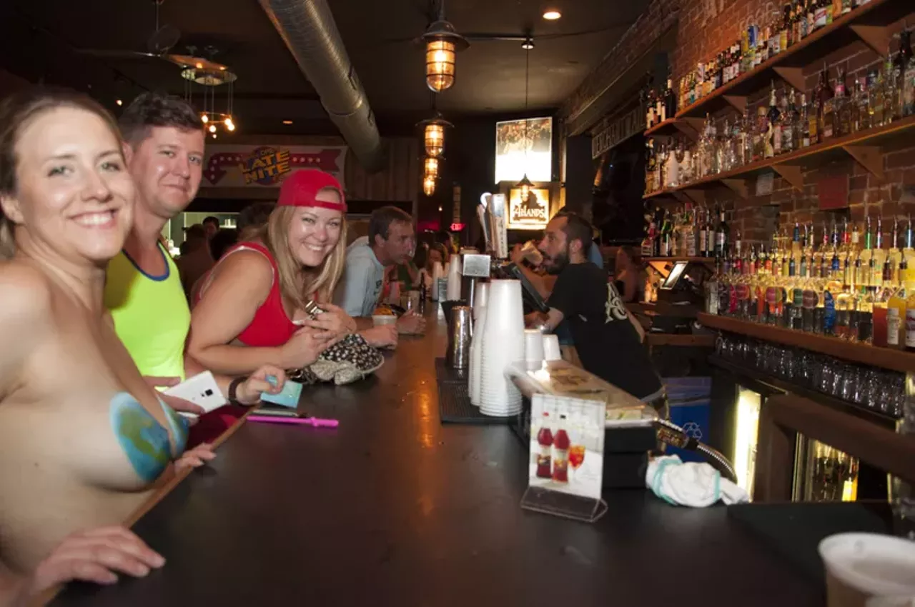 A good place to belly up to the bar -- literally.