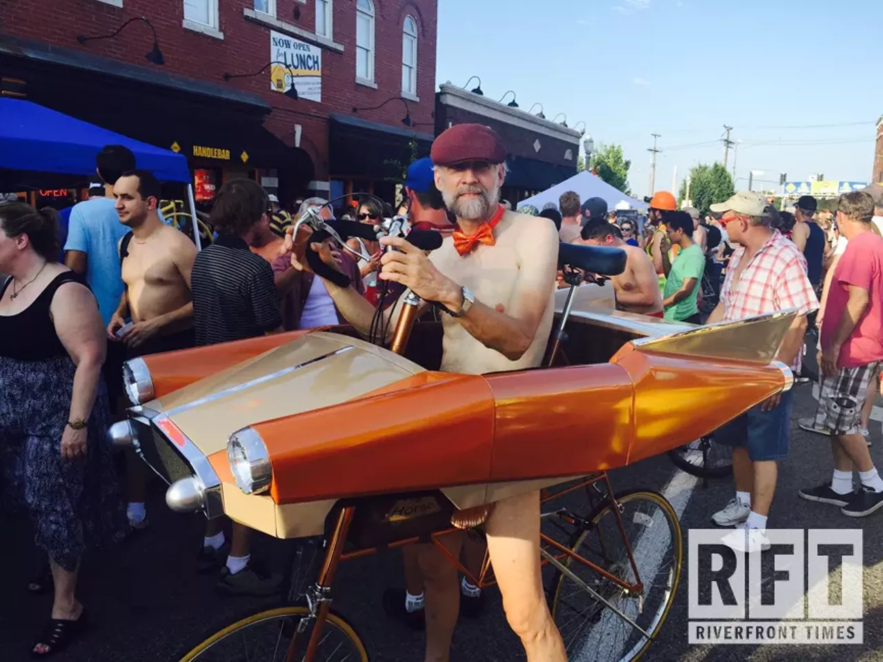 Image: World Naked Bike Ride