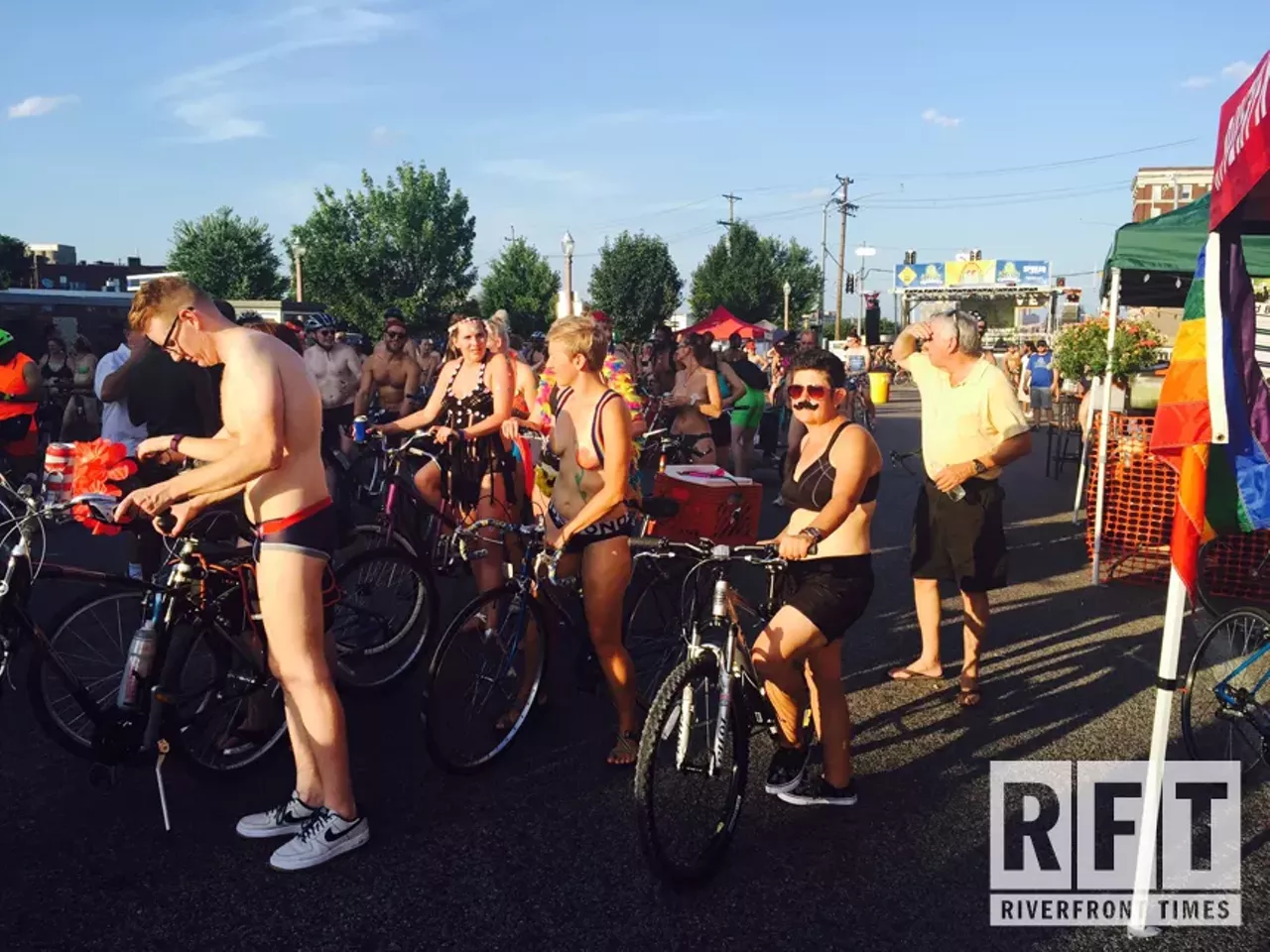 Image: World Naked Bike Ride