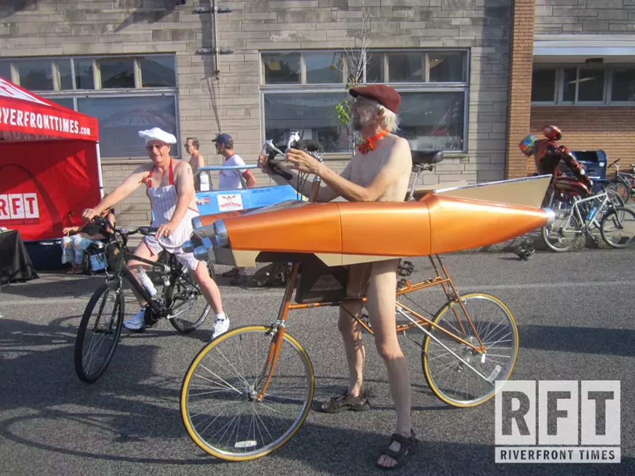 Image: World Naked Bike Ride