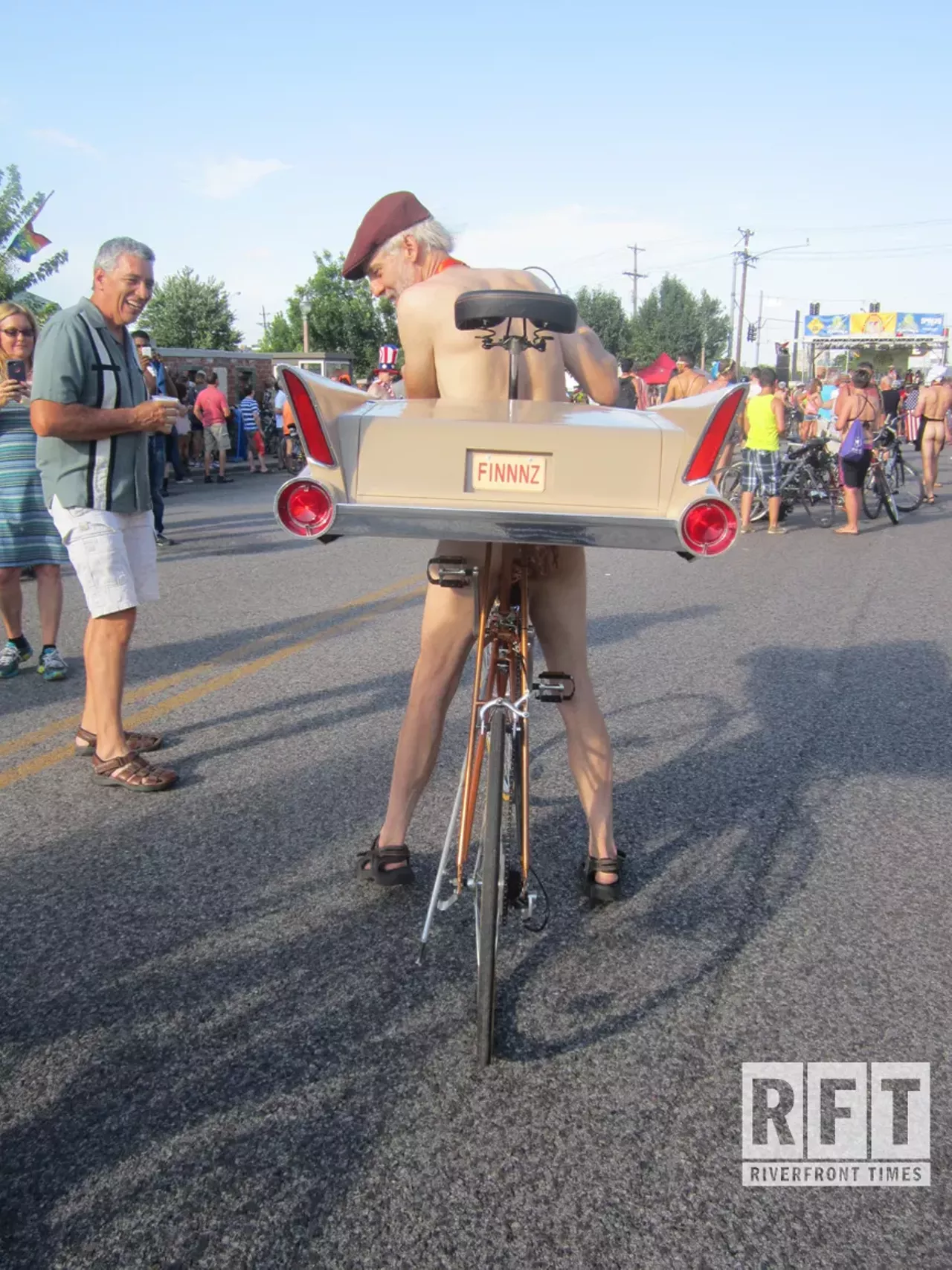 Image: World Naked Bike Ride