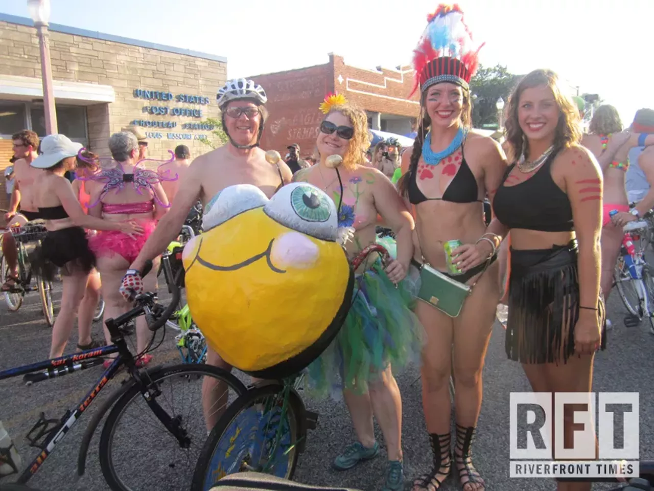 Image: World Naked Bike Ride