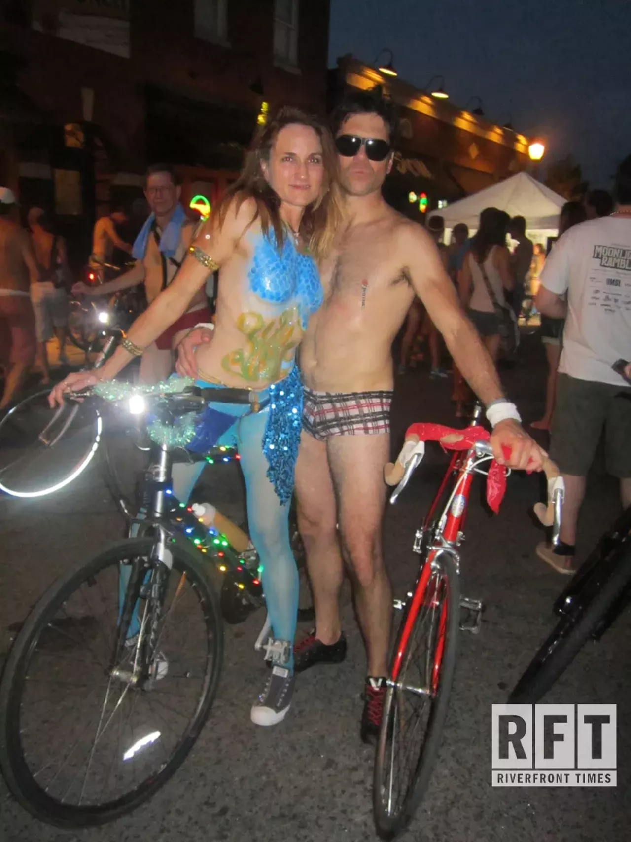 Image: World Naked Bike Ride