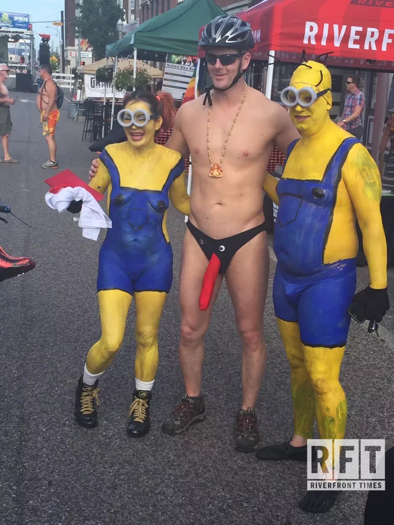 Image: World Naked Bike Ride