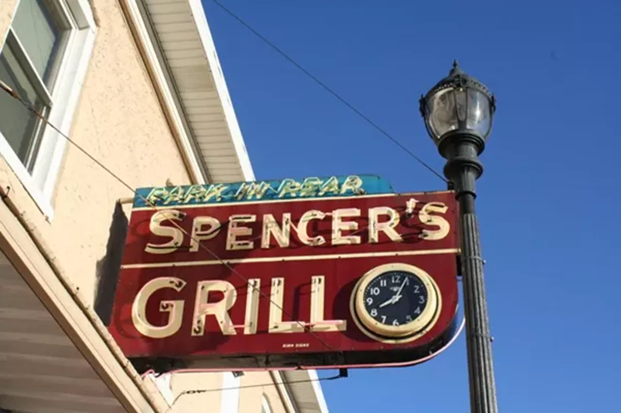 Spencer&#146;s Grill (223 South Kirkwood Road, Kirkwood; 314-821-2601) YEAR OPENED: 1947 This old-fashioned diner has been one of the busiest meeting spots in downtown Kirkwood since 1947. Photo credit: Johnny Fugitt