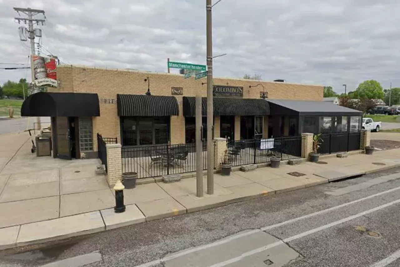 Columbo's Cafe & Tavern (6487 Manchester Avenue; 314-647-2661) You know Columbo's as that place you always see sitting there in that weird industrial stretch of Manchester Road near dogtown. You know that they have surprisingly great food there, but did you kno wthat they also have a basement bar and game room? To keep it underground on the edge of the city, check out the downstairs at Columbo's. Photo credit: Google Maps