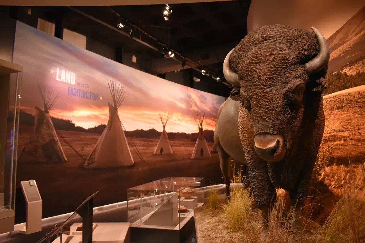 The Museum of Westward Expansion at the Gateway Arch (11 N. 4th Street; 314-655-1614) Don't assume that the Gateway Arch &#151; St. Louis' majestic and sexy symbol to the world &#151; is overrated just because it is famous. This mid-century marvel has been impressing visitors since it first opened up in 1067. And trips to this monument recently got even more extraordinary recently with the unveiling of the Museum of Westward Expansion. Located beneath our beautiful boomerang, this subterranean exhibit features displays about St. Louis' past as a trading post, its riverboat heyday and the construction of the Arch itself. Photo credit: Daniel Hill