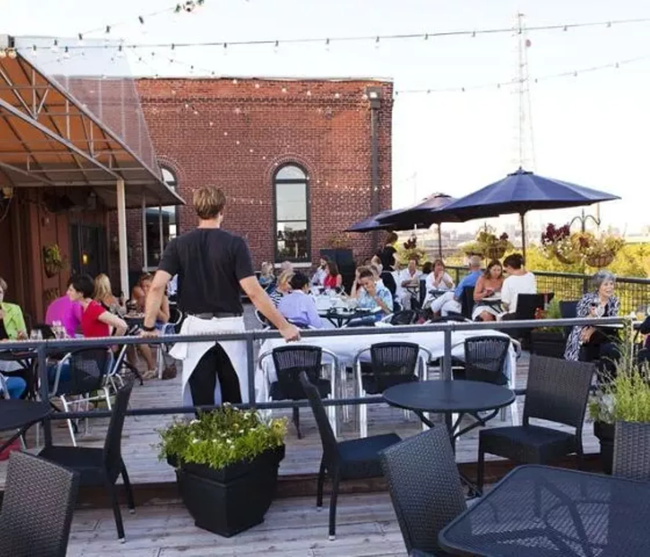Vin de Set 2017 Chouteau Ave. St. Louis, MO 63103 (314) 241-8989 When you have the opportunity to dine at Vin de Set, you take it. From the appetizers to the dessert to the wine, this French-inspired bistro in Lafayette Square always impresses. Make a point to experience a meal on the rooftop patio, where you&#146;ll see the Arch and the skyscrapers of downtown in the distance. Photo by Laura Miller.
