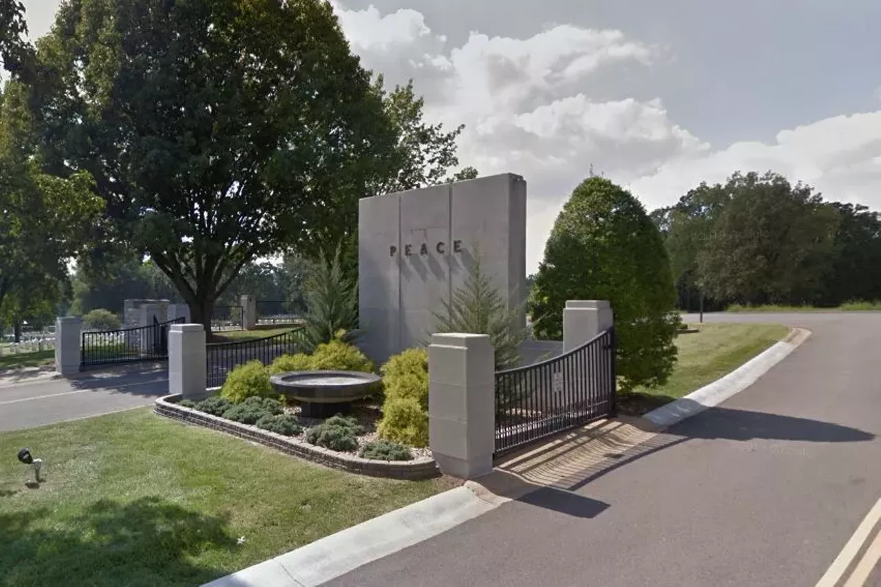 Jefferson Barracks National Cemetery 2900 Sheridan Road There is tons of paranormal activity reported at this national cemetery, including flickering lights, strange sounds and visions of a ghostly little girl walking through the headstones. Photo credit: screengrab from Google Maps
