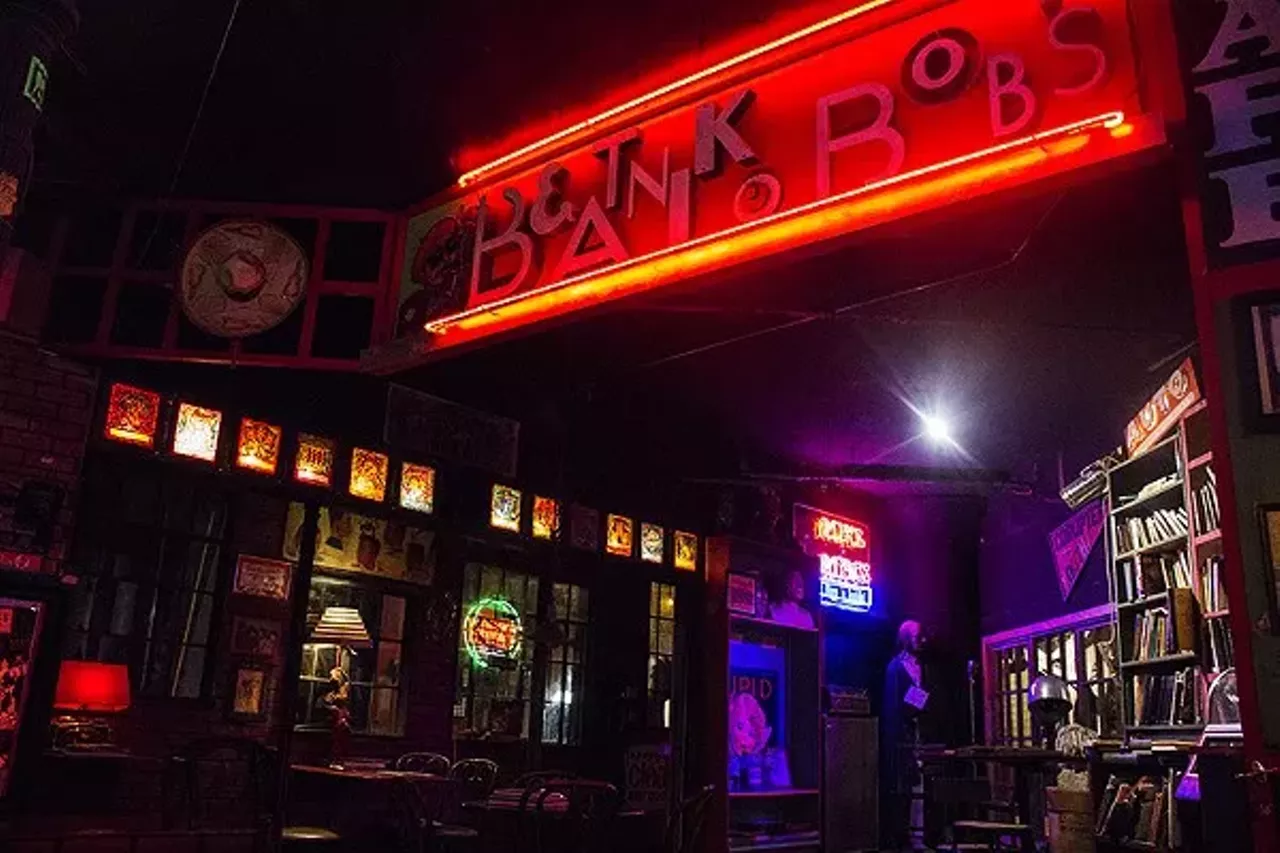 Beatnik Bob's at the City Museum (750 N. 16th Street; 314-231-2489) This full bar spot is tucked away in the City Museum. Stop into Beatnik Bob's Cafe space to flee the energy of the City Museum, read some Kerouac and chill. It's dark, it's quiet and they have food and booze. Beatnik Bob's is the perfect hidden escape. Photo credit: RFT file photo