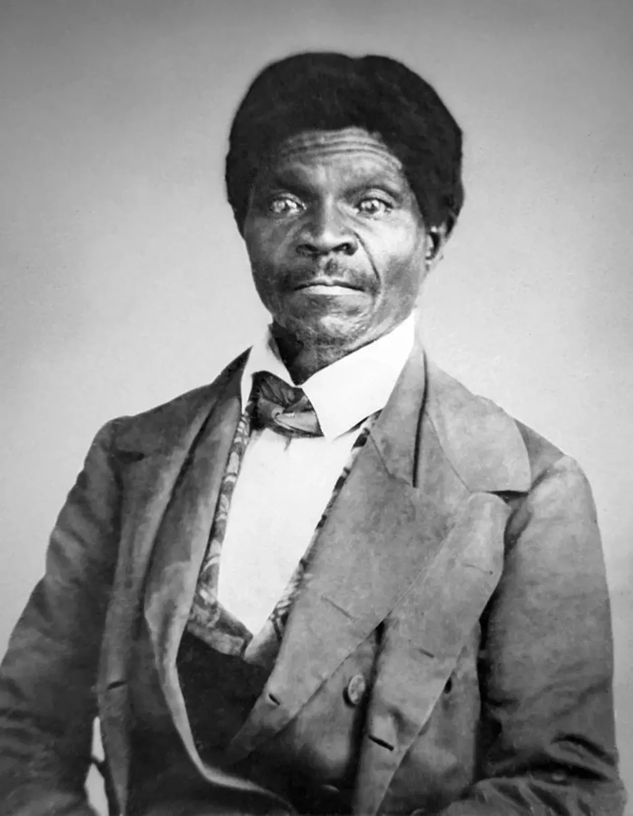 Dred Scott This St. Louis hero was an enslaved black man who sued for his freedom and is now buried in Calvary Cemetery where gravesite visitors place pennies on his grave &#151; generally considered a reference to our Abraham Lincoln's and the abolitionist movement. Photo credit: Wikimedia Commons