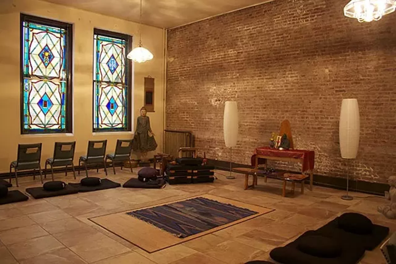 Find your zen Shinzo Zen Meditation Center (1610 Olive St.; 314-254-3243) Get your mind right. Big life changes often come with big mental changes, too. If you need a way to calm your mind or refocus where you'd like to spend your energy, you can't do better than building a good meditation practice. The people at Shinzo will walk you through the basics and also offer other options for the more advanced student. Check it out here. Photo courtesy of Courtesy of Shinzo Zen