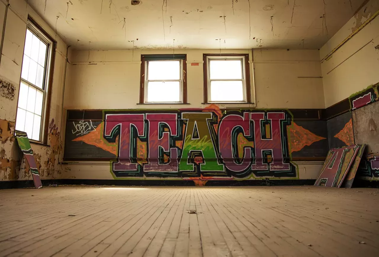 Image: Haunting Photos From Inside St. Louis' Long-Abandoned Eliot School