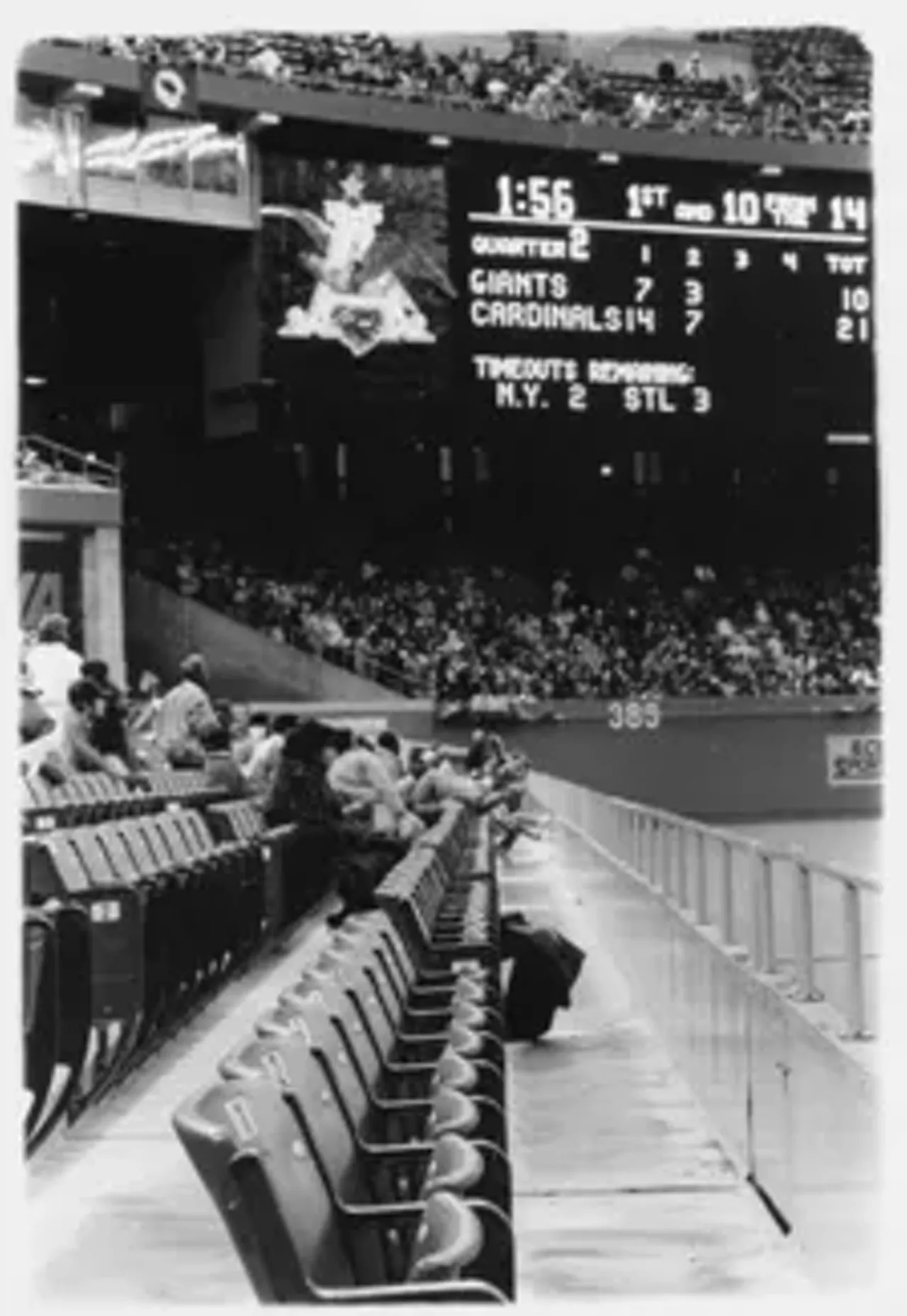 The final game at Busch Stadium in 1987, where the St. Louis Cardinals (football and baseball) played. Unreal takes back the Big Red The Ghosts of St. Louis Football