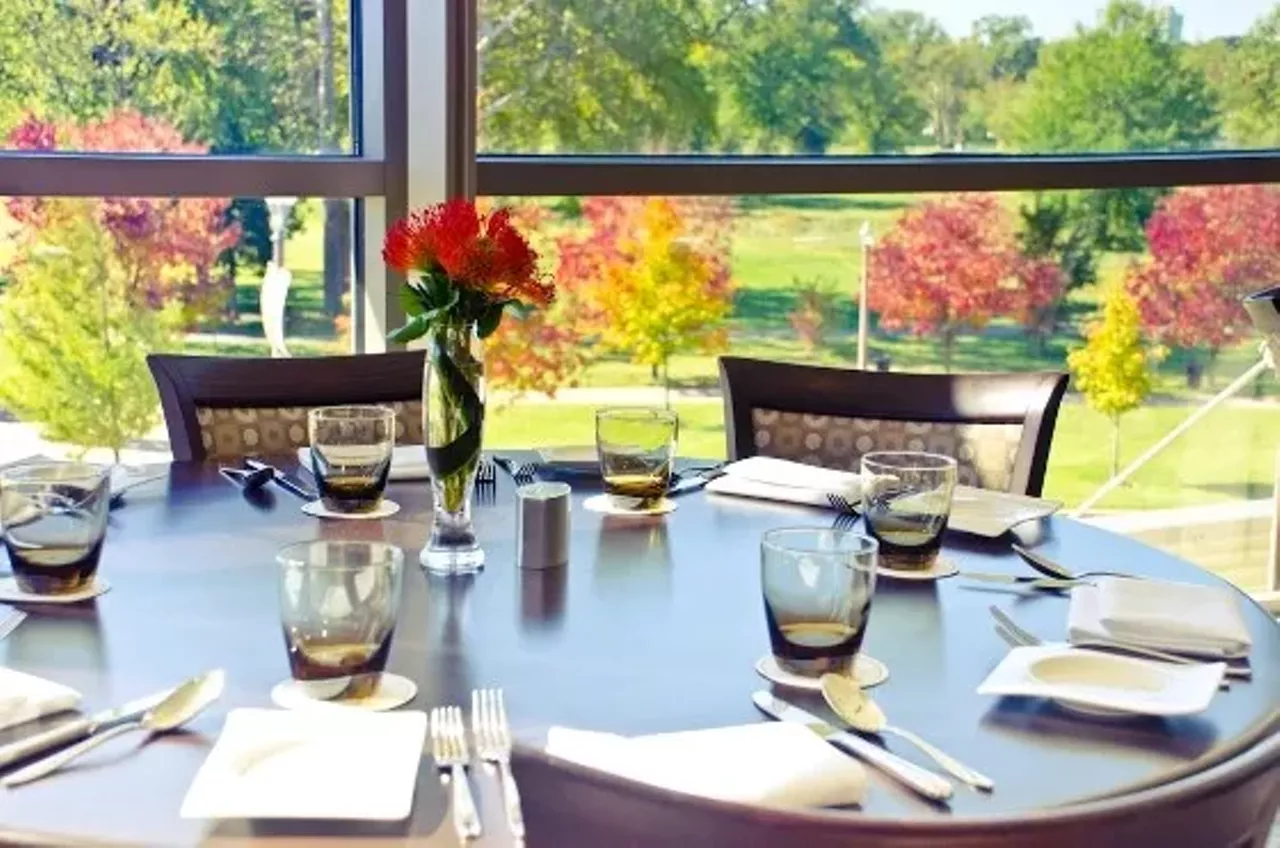 Bixby's 5700 Lindell Blvd. St. Louis, MO 63112 (314) 361-7313 For a gorgeous perspective of Forest Park, be sure to pay a visit to Bixby&#146;s at the Missouri History Museum. Floor-to-ceiling windows will treat you to a view of your favorite park, all while enjoying lunch or brunch made with locally-sourced ingredients whenever possible. Photo courtesy of Bixby&#146;s.