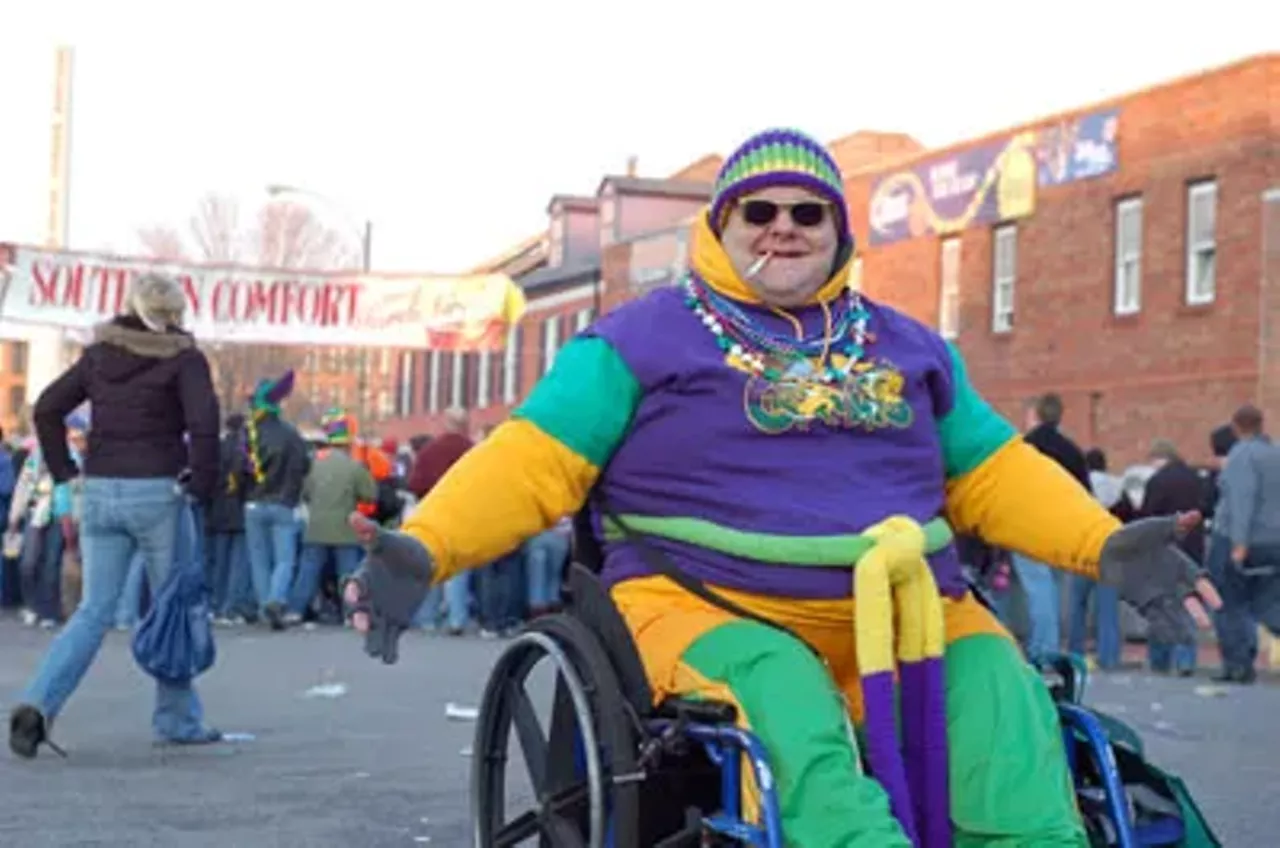 Image: Puke, Boobs, Beads