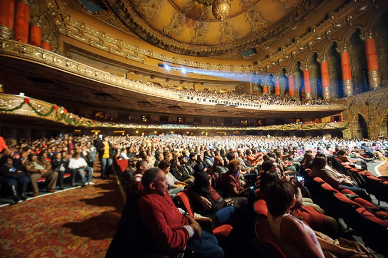 THE FABULOUS FOX THEATRE (527 North Grand Boulevard, fabulousfox.com) VIBE: This gorgeous and historic spot does double duty as the best place to see a touring musical and the best place to see your favorite artist's concert TIP: Dress up a bit. This is the most beautiful room in St. Louis so it's a great place to wear that new dress or suit.