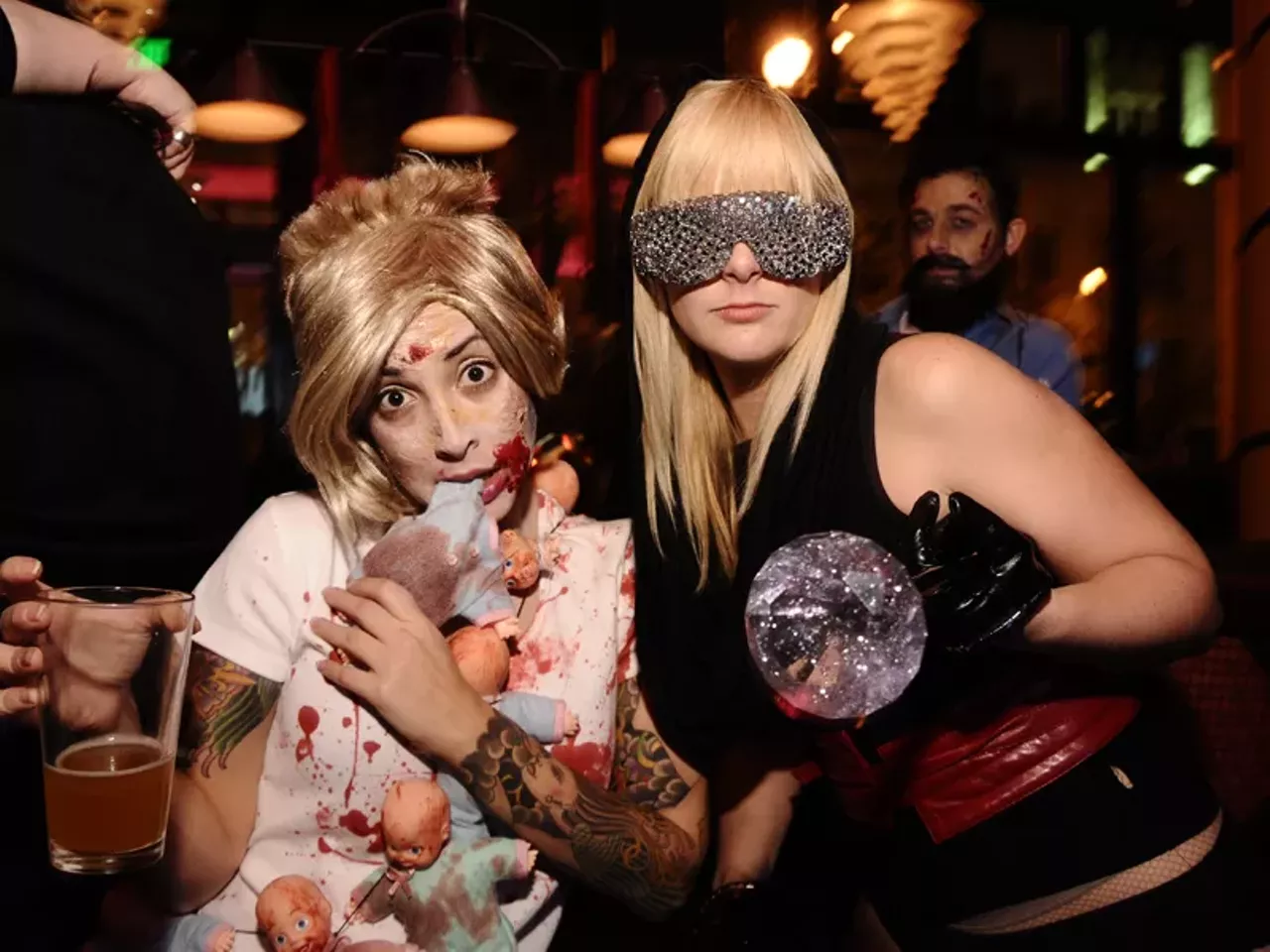 From the "Flamingoween" party at Flamingo Bowl on Halloween. See more.