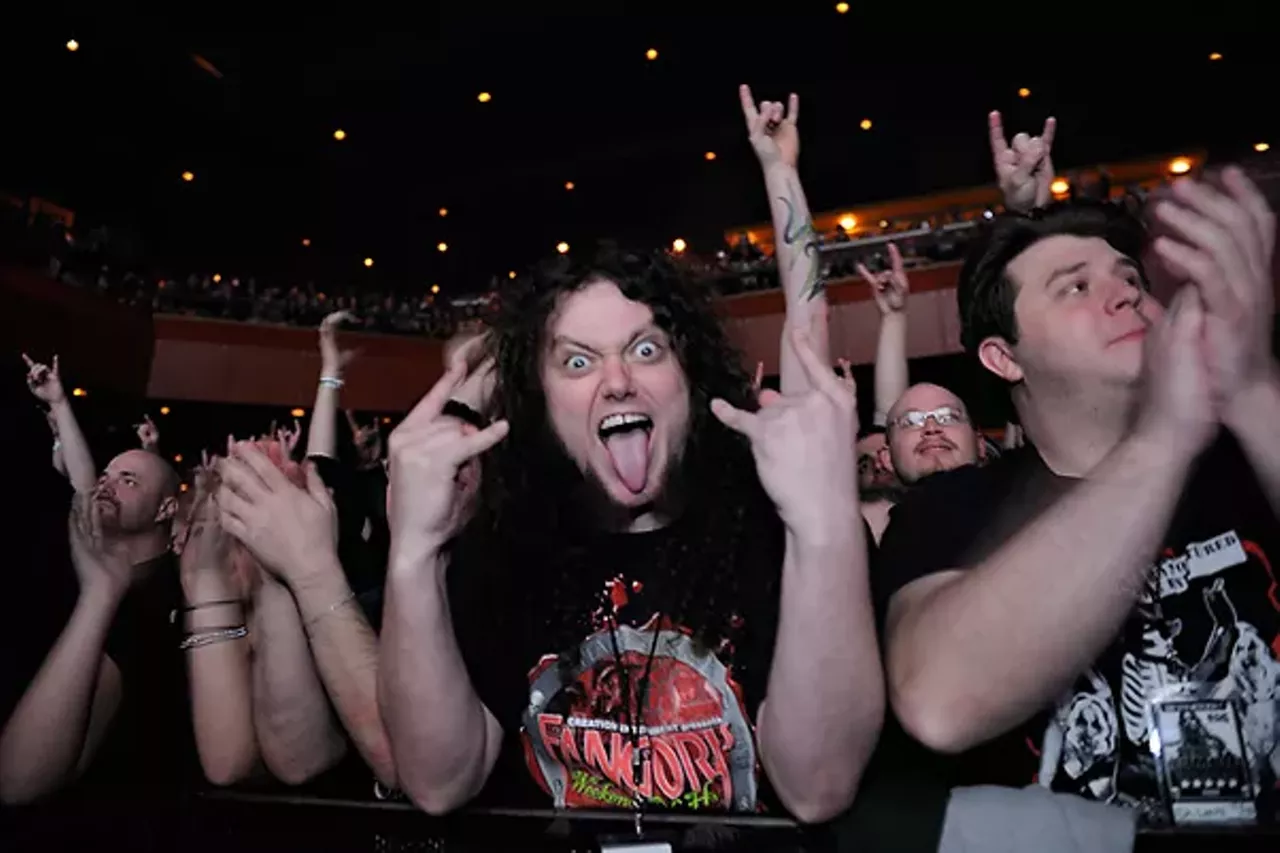 From the front row of the Rob Zombie show at the Pageant. See more.