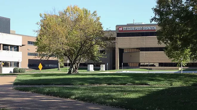 The Post-Dispatch building.