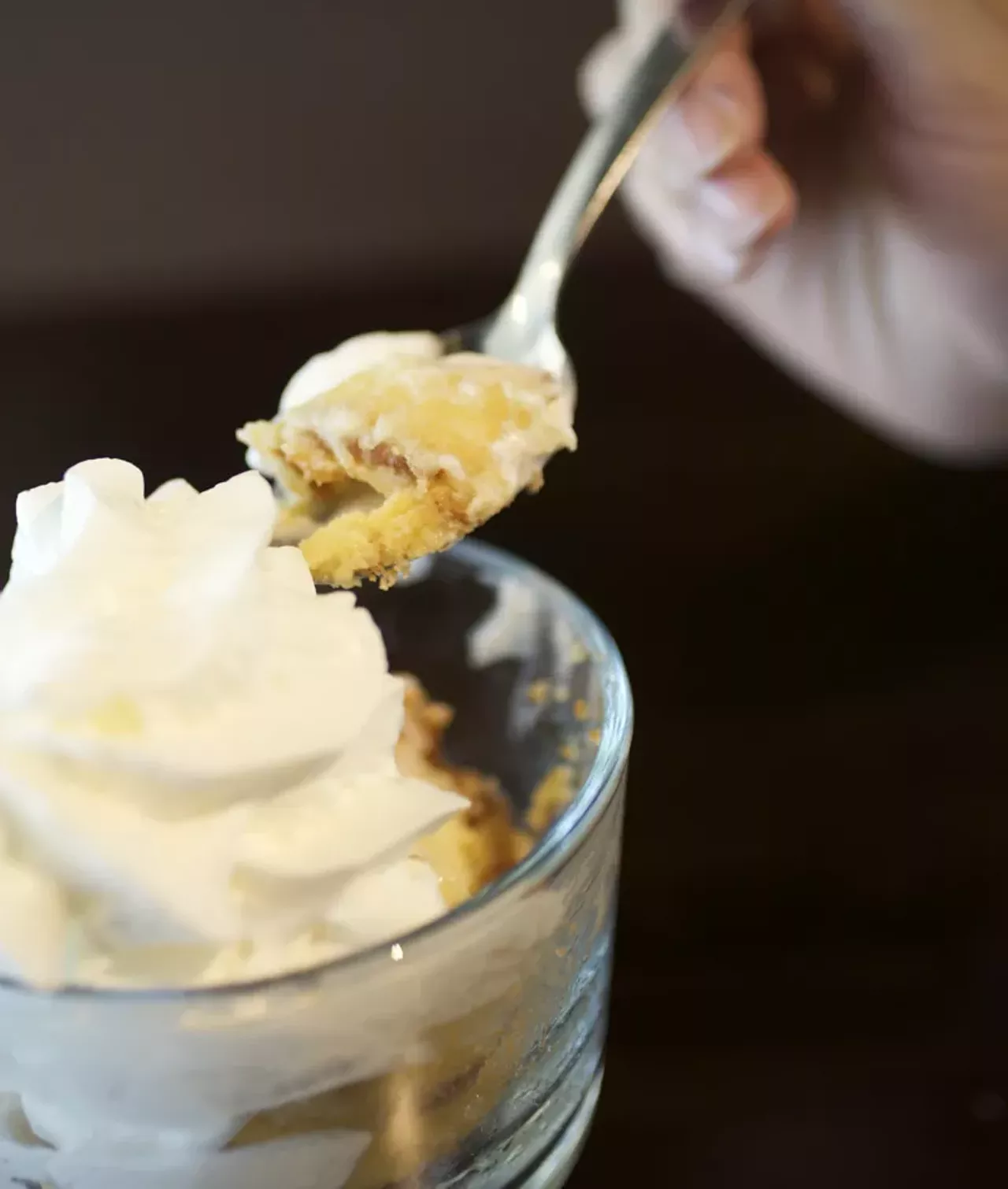 The Tempura Ice Cream, or fried ice cream, comes with your choice of green tea, strawberry or vanilla ice cream.