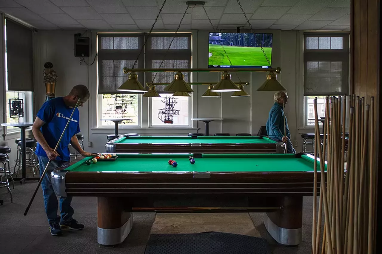 Saratoga Lanes (2725 Sutton Boulevard, Suite A, Maplewood) is for the professionals &mdash; but that doesn&rsquo;t mean they don&rsquo;t welcome average Joes, too. For $6 an hour per person, serious players can enjoy some of the best and oldest tables in St. Louis. (Although they&rsquo;re from 1945, they&rsquo;re re-felted twice a year to keep them in peak condition.) If you&rsquo;re looking for friendly games and some great comradery, Saratoga Lanes, which also offers bowling, has pool leagues on Mondays for those not-super-serious 25-to 35-year-olds and Thursday leagues for those more well established. (Oh, and smoking is allowed inside for those who indulge.) Saratoga Lanes is open from noon to 1 a.m. Monday through Friday, 2 p.m. to 1 a.m. Saturday, and 2 p.m. to midnight Sunday.