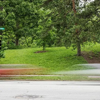 Forest Park across Skinker