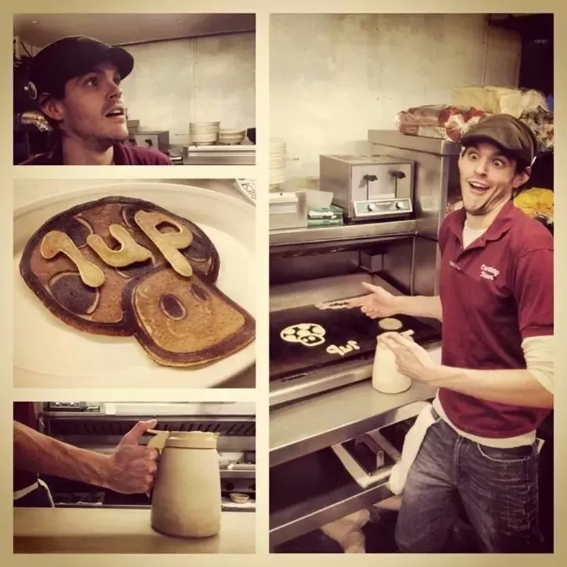 The pancake and post that would ultimately make Drake go viral.