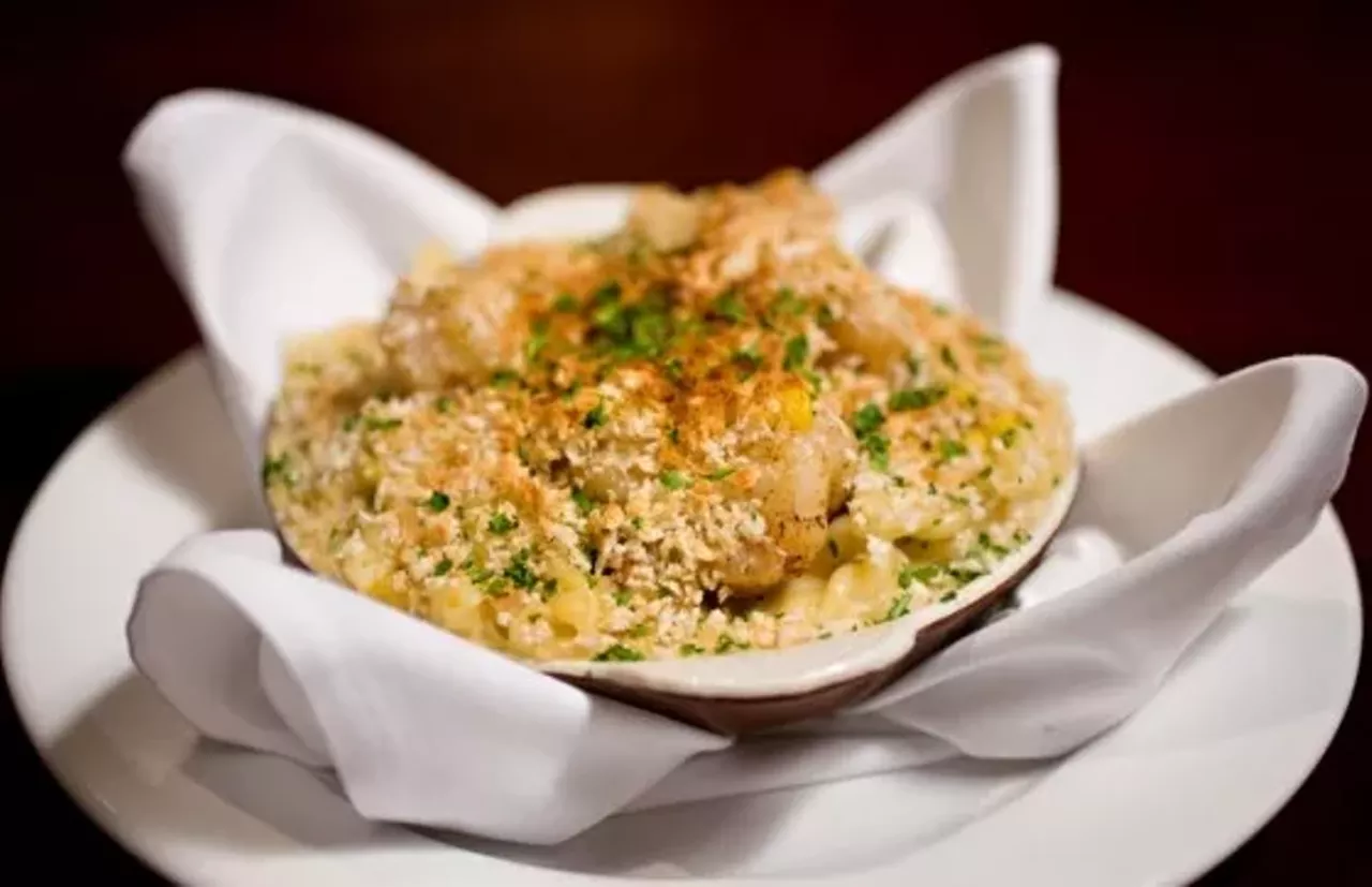 Herbie's 8100 Maryland Ave. Clayton, MO 63105 (314) 769-9595 Herbie's may have made a big change by moving to Clayton after so many years in the Central West End. But the presence of the lobster mac on the menu hasn't changed, and it's as delicious as ever. Made with four-cheese mornay, asiago gratin, truffle oil, corn and of course, lobster tail, it takes your childhood favorite to a whole new level. Photo by Greg Goldman.