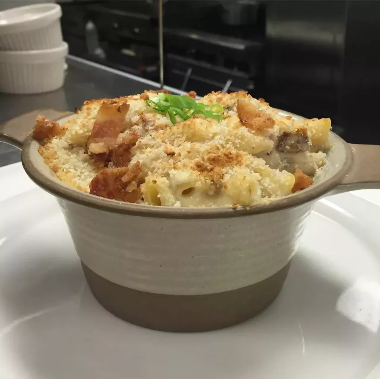 Alumni 200 N 13th St. St. Louis, MO 63103 (314) 241-5888 There's plenty of options on the menu at Alumni, but mac and cheese connoisseurs should be sure not to miss "Mama Mohr's Mac N' Cheese." We're talking cavatelli noodles, country-style cheese sauce and toasted bread crumbs. What more could you ask for? Photo courtesy of Instagram / wrecky_brawlos.