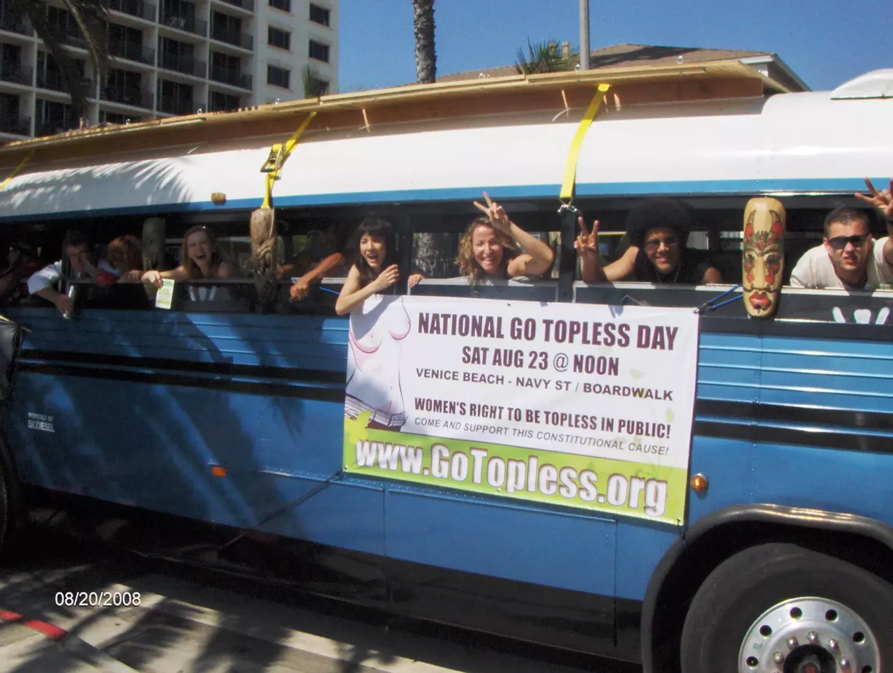 Image: Go Topless Across America (NSFW)