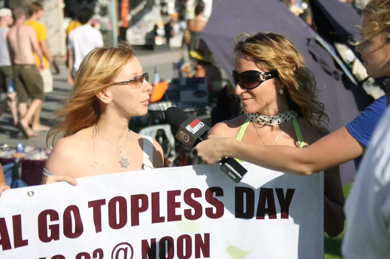 Image: Go Topless Across America (NSFW)