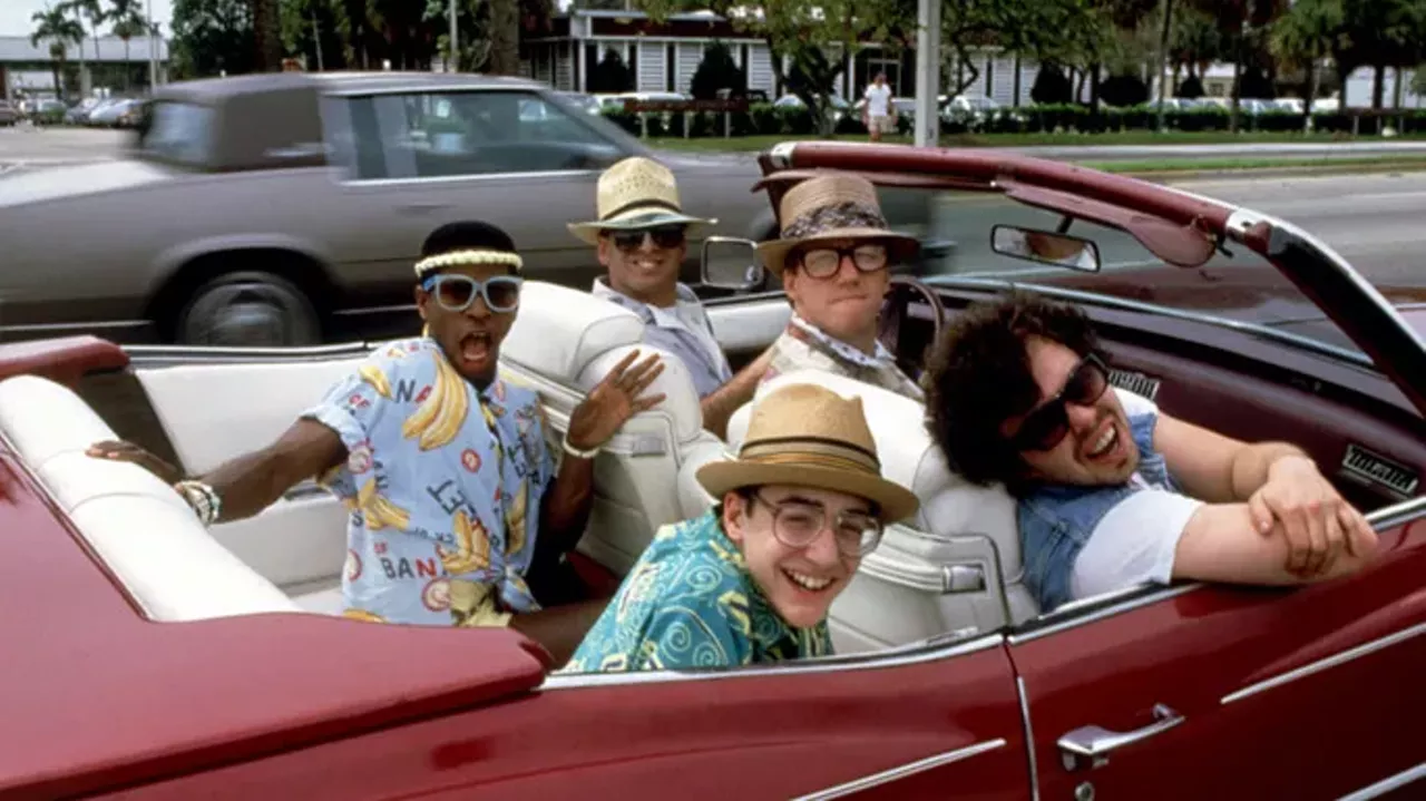 Revenge of the Nerds II: Nerds in Paradise (1987) Watch the trailer on YouTube.