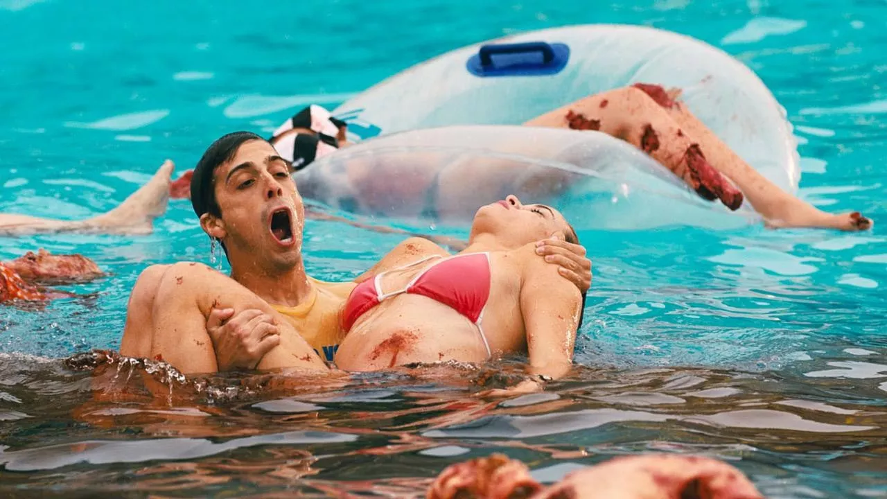 Spring Break Shark Attack (2005) You can apparently watch the entire movie, split over nine parts, on YouTube. Watch part 1/9 here.
