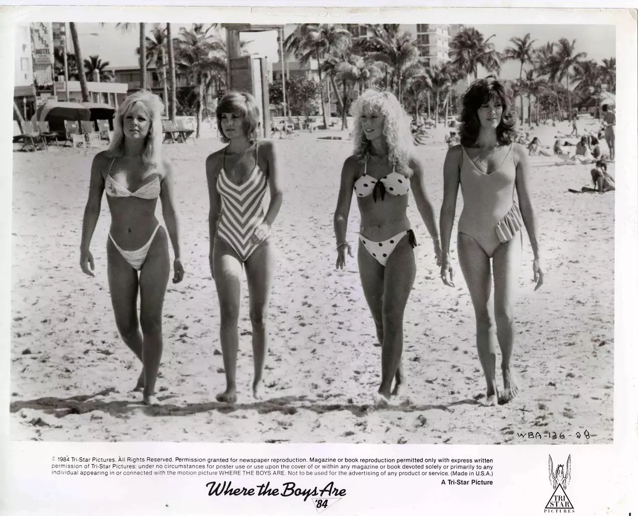 Where the Boys Are and its remake Where the Boys Are '84 (1960 and 1984). Pictured: a publicity photo for the 1984 remake. Watch Part 1 of the 1984 remake on YouTube.