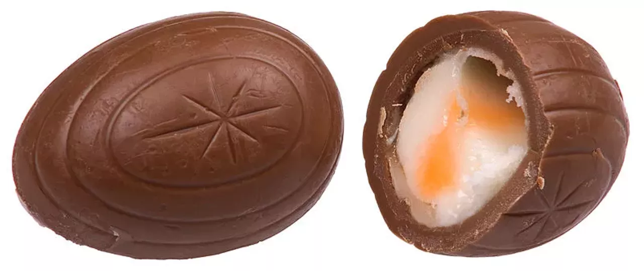The Best Cadbury Mini Caramel Eggs Most Easter candies seem designed for the palate of the average four-year-old: neon marshmallows shaped like unicorn scat, edible grass and gumball-pooping chickens. Fortunately, the sophisticated adult can resort to the mini Cadbury caramel egg. Since they're mini eggs, we can easily rationalize the calorie count, even while polishing off the whole carton. The caramel filling is salty yet sweet, and perfectly proportioned not to overwhelm the chocolate shell. In fact, that caramel filling will remind you of Valentine's Day, and make you forget that you bought the Easter candy for yourself -- unless you had to buy your own Valentine's candy, too. In that case, have another Cadbury caramel egg on Gut Check.