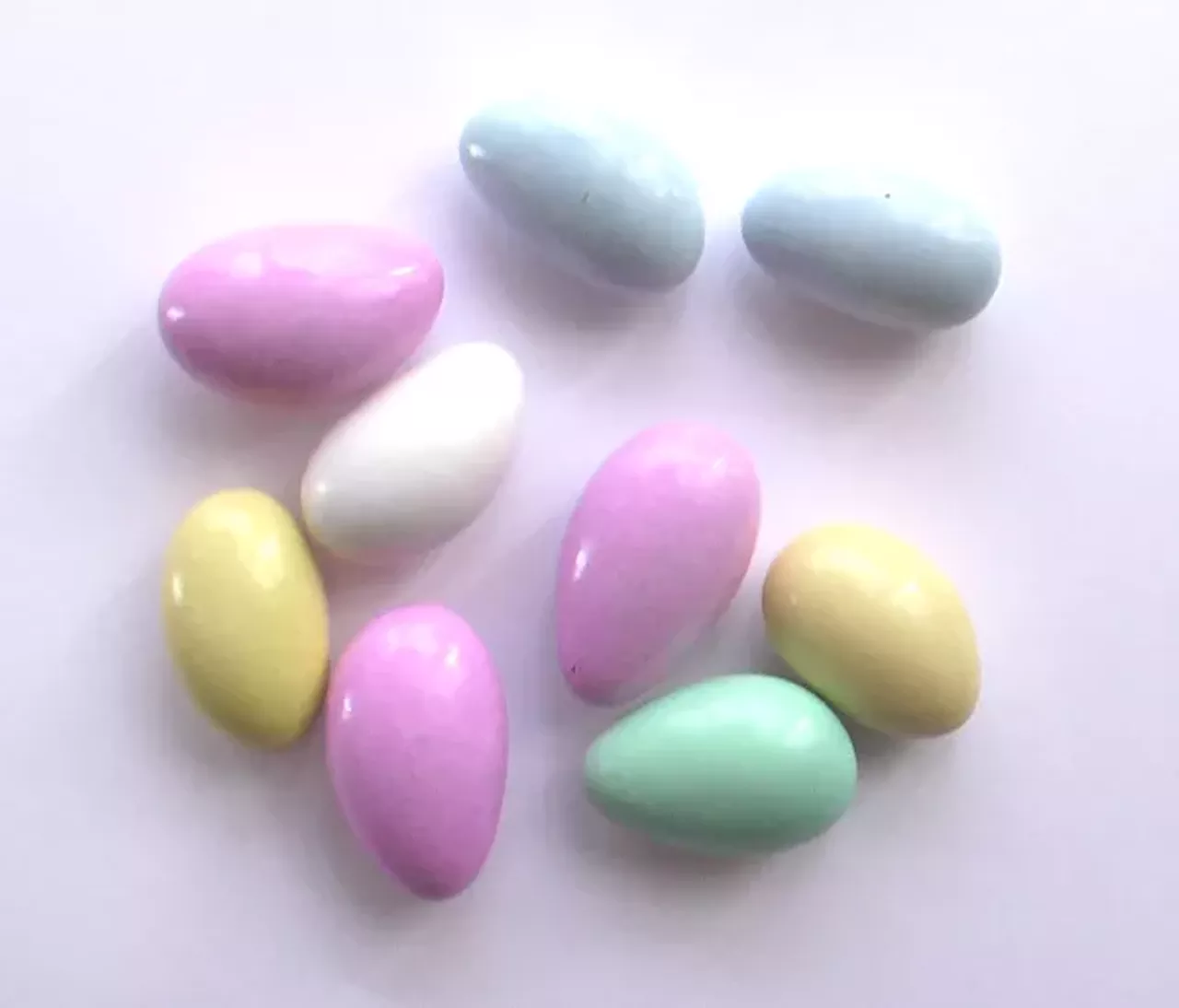The Worst Jordan Almonds Jordan almonds are Easter's version of those horrible saltwater taffies you get at Halloween -- and, no, we don't mean in taste, we mean in that they are a terrible holiday tradition. Jordan almonds are sprinkled atop Easter baskets, springtime table settings, bunny-shaped cakes and whatever else Martha Stewart and Pinterest moms can get their hands on. The rock-solid density of these cursed chalk-flavored candies will crack a tooth on the first bite, and don't even try to argue that they're a healthier alternative to caramel-filled chocolate or saccharine-speckled marshmallow air: Jordan almonds are just sugar-coated nuts, people. The reason for their perennial popularity might be more offensive than the taste; despite being a year-round "classic candy" available at Walgreens, Target and the like, the only reason these candies keep hopping back into the Easter holiday is that they're pastel-colored. If you take away the pale springy coloring, the only thing jordan almonds have in common with Easter is a striking similarity to the boulder that sealed Jesus' tomb.